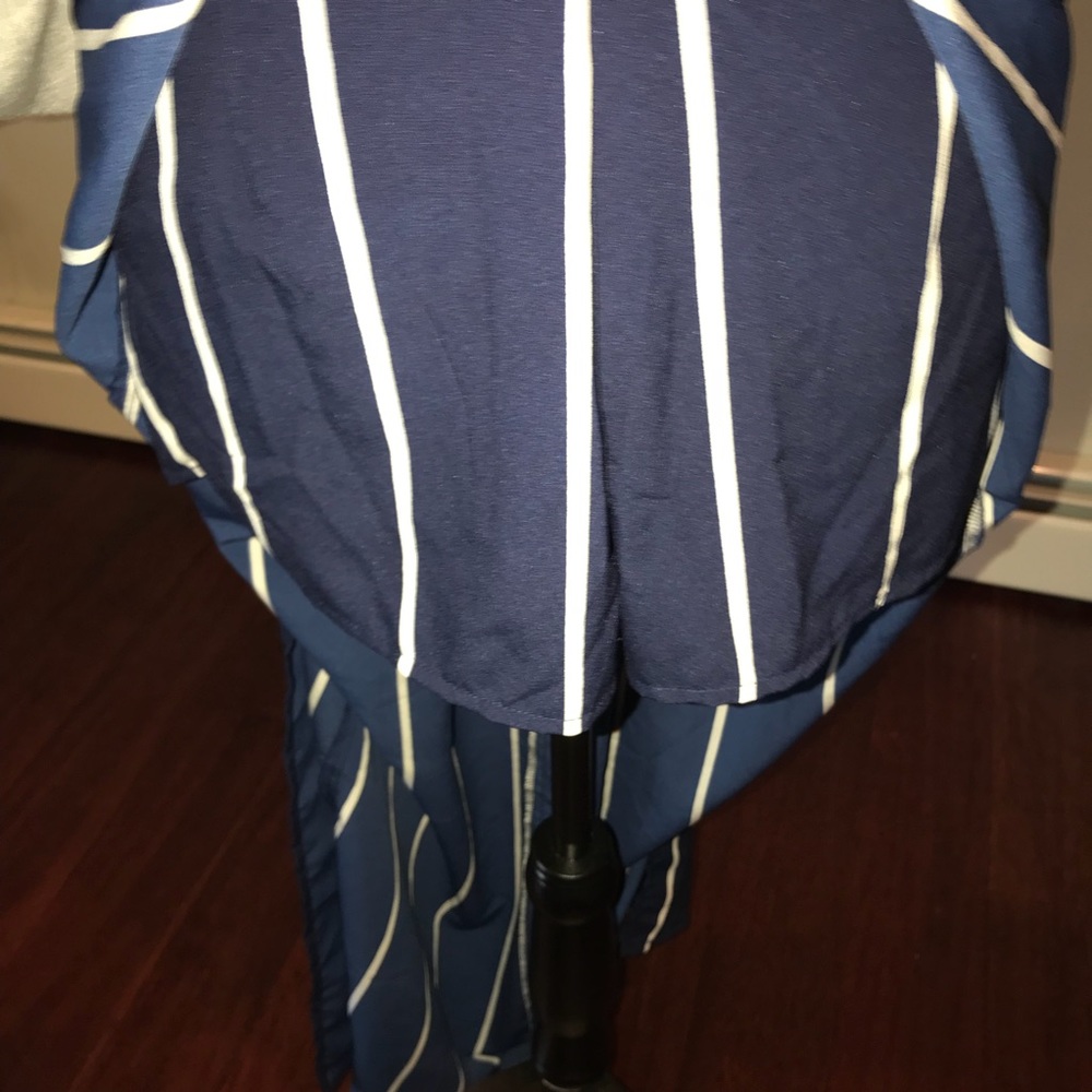 Striped skirted romper - Picture 3 of 5